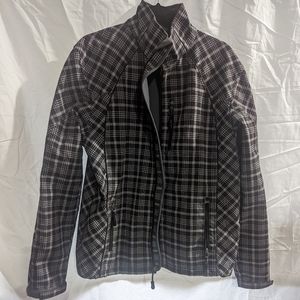 Plaid Zip up Jacket